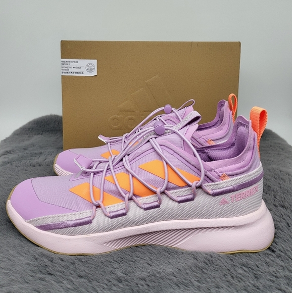 New Adidas TERREX VOYAGER 21 CANVAS TRAVEL SHOES Women's Size 8.5 - Picture 2 of 8